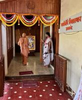 Jalabhisheka and Shodashopachar Puja at HH Shrimat Parijnanashram Swamiji III Sannidhi, Karla (2 March 2025)